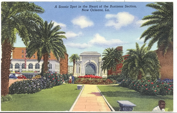 A Scenic Spot in the Heart of the Business Section, New Orleans, LA - Carey's Emporium