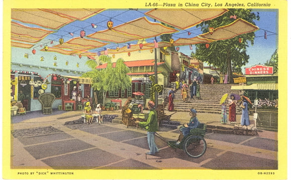 Plaza in China City, Los Angeles, CA - Carey's Emporium
