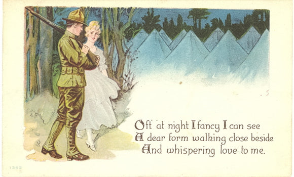 Oft' At Night I Fancy I Can See A Dear Form Walking Close Beside And Whispering Love To Me - Carey's Emporium