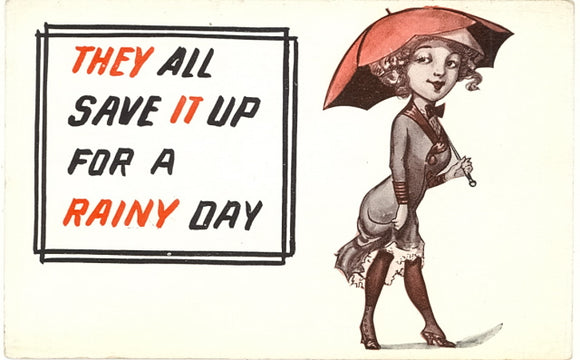 They All Save It Up For A Rainy Day - Carey's Emporium