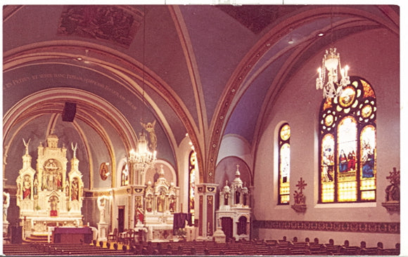 Interior of Saints Peter and Paul Church, Strasburg, ND - Carey's Emporium