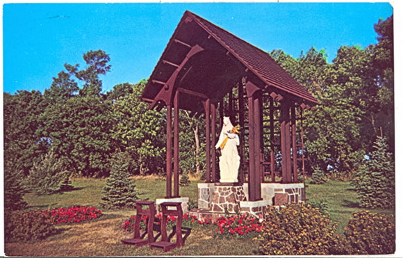 Wayside Shrine of Our Lady of the Prairies. Noted place of pilgrimage in the Midwest. Carmel of Mary, Wahpeton, ND - Carey's Emporium