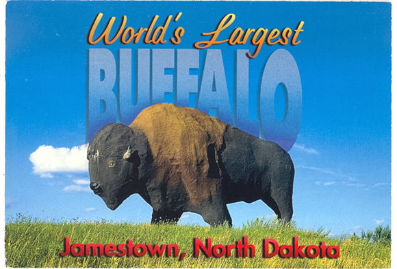 World's Largest Buffalo, Jamestown, ND - Carey's Emporium