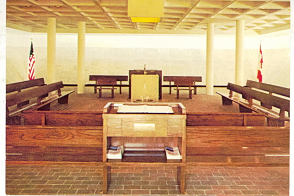 Peace Chapel, International Peace Garden, ND/Manitoba - Carey's Emporium