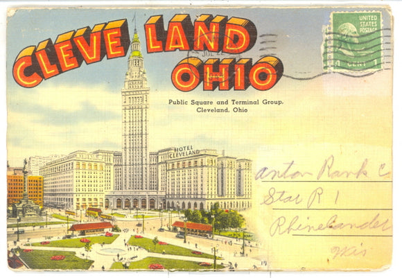 Cleveland, OH Souvenir Folder - Carey's Emporium