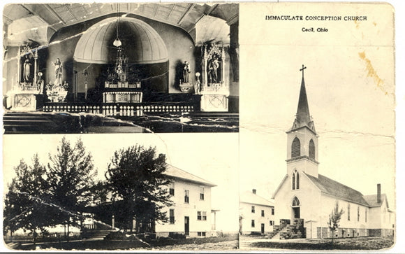 Immaculate Conception Church, Cecil, OH - Carey's Emporium