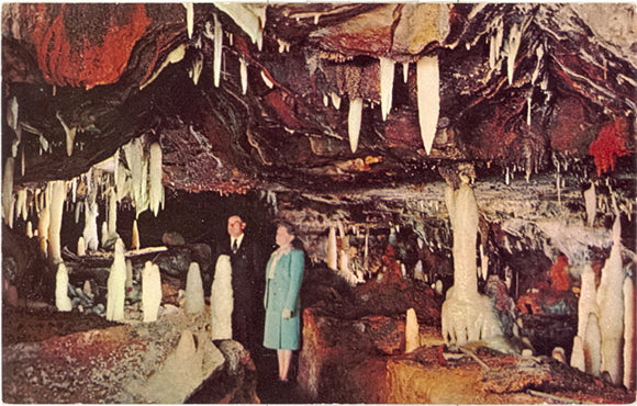 Pathway Thru the Palace of the Gods, Ohio Caverns, OH - Carey's Emporium
