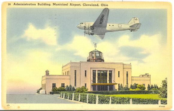 Administration Building, Municipal Airport, Cleveland, OH - Carey's Emporium
