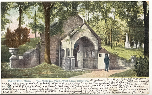 The McKinley Vault, West Lawn Cemetery, Canton, OH - Carey's Emporium