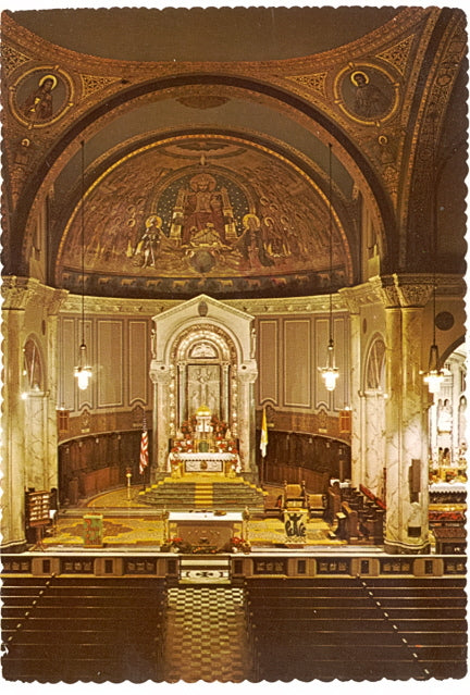 The Blessed Sacrament Altar, Our Lady of Consolation, Carey, OH - Carey's Emporium