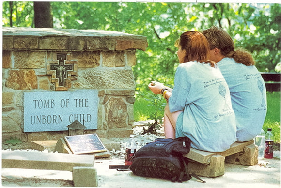 Prayer of the Innocents, by Shawnmarie Allen, Tomb of the Unborn Child, Franciscan University of Steubenville, OH - Carey's Emporium