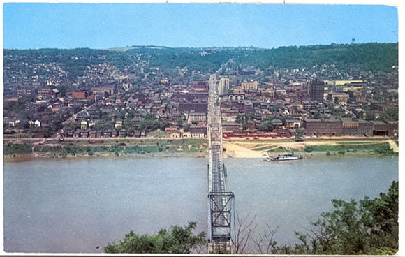 Skyline View of Stuebenville, OH - Carey's Emporium