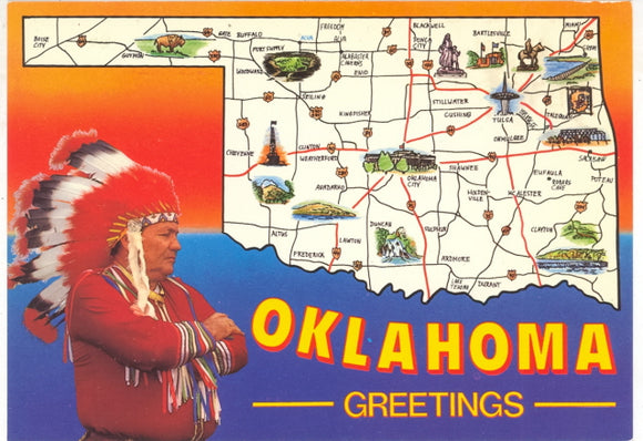 Oklahoma Greetings - Carey's Emporium