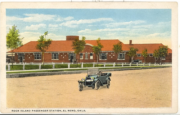 Rock Island Passenger Station, El Reno, OK - Carey's Emporium