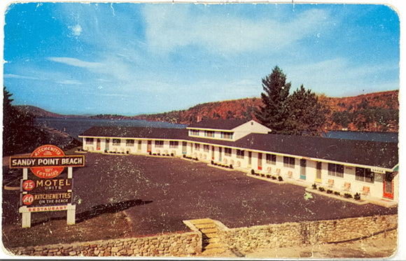 Sandy Point Beach Motel, Lake Winnipesauke, NH - Carey's Emporium