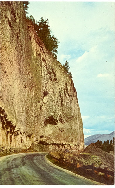 Overhanging Cliff Near Tower Fall, Yellowstone National Park - Carey's Emporium