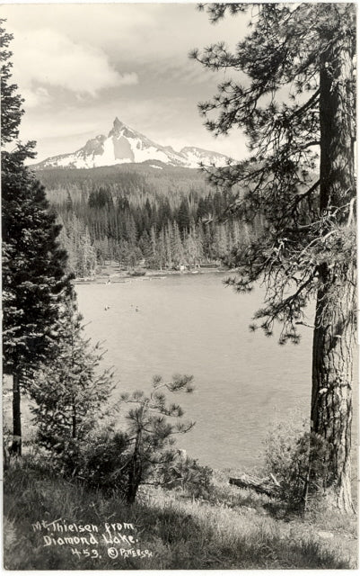Mt. Thielsen from Diamond Lake, OR - Carey's Emporium