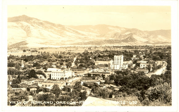 View of Ashland, Oregon From The Heights - Carey's Emporium