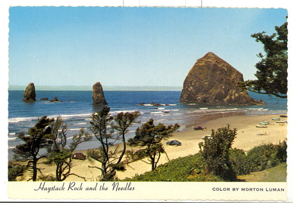 Haystack Rock and the Needles, Cannon Beach, OR - Carey's Emporium