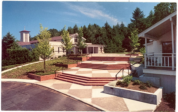 Monastic Church viewed from Guest Area Trappist Abbey of Our Lady of Guadalupe, Lafayette, OR - Carey's Emporium
