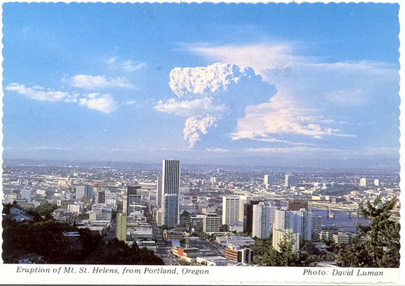 Eruption of Mt. St. Helens, from Portland, OR - Carey's Emporium