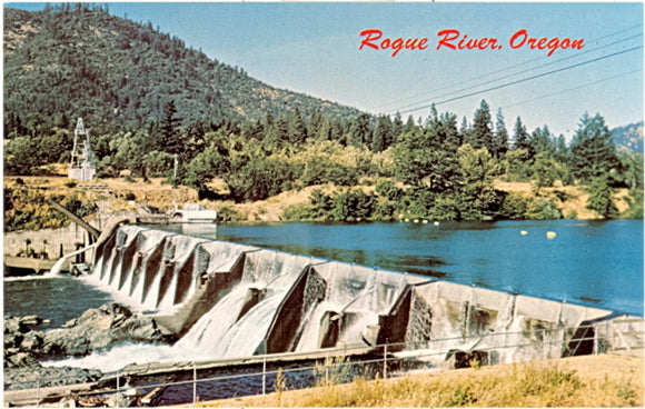 Savage Rapids Dam, Rogue River, OR - Carey's Emporium