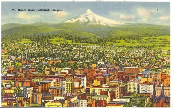 Mt. Hood, from Portland, OR - Carey's Emporium