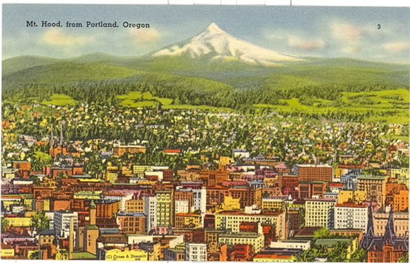 Mt. Hood, from Portland, OR - Carey's Emporium