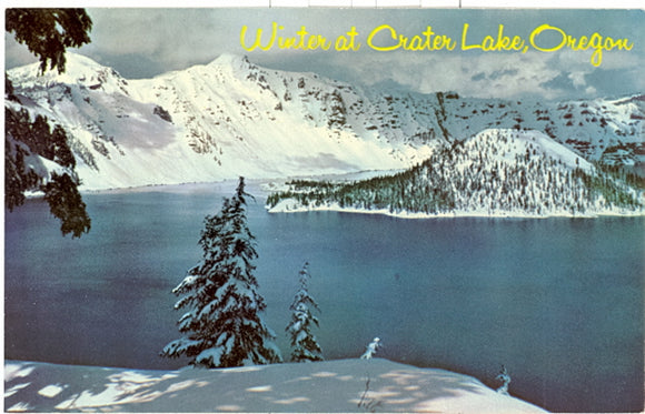Winter at Crater Lake, OR - Carey's Emporium