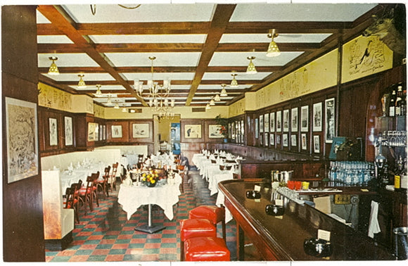 Famous Colombo Restaurant, New York City, NY - Carey's Emporium