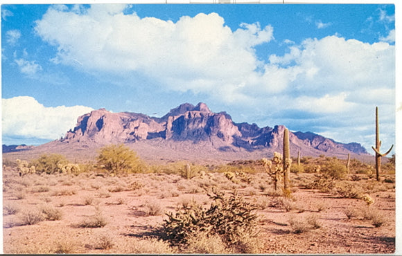 Superstition Mountain, Apache Trail, AZ - Carey's Emporium