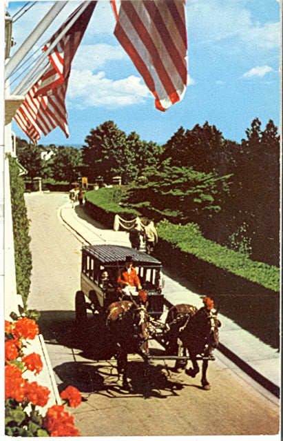 The Grand Hotel Bus, Mackinac Island, MI - Carey's Emporium