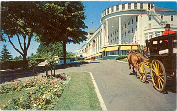 Grand Hotel Driveway, Mackinac Island, MI - Carey's Emporium