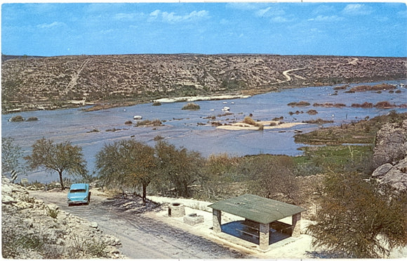Roadside Park at Devils River on U. S. Highway 90, Del Rio, TX - Carey's Emporium