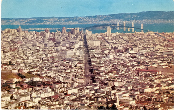Panorama from Twin Peaks, San Francisco, CA - Carey's Emporium