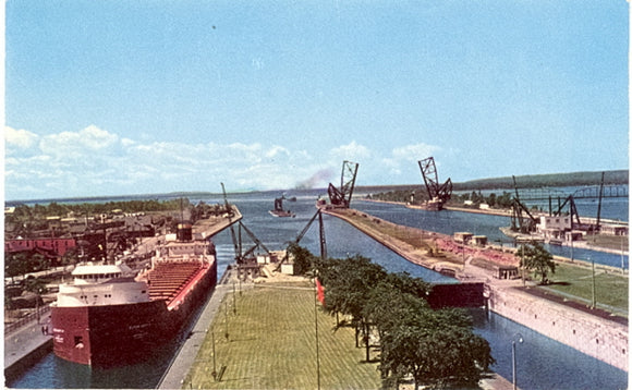 Soo Locks, Sault Ste. Marie, MI - Carey's Emporium