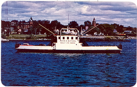 Ferry John A. McPhail, Sault Ste Marie, Ontario - Carey's Emporium