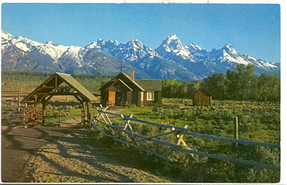 Chapel of the Transfiguration, Grand Teton National Park, Wyoming - Carey's Emporium