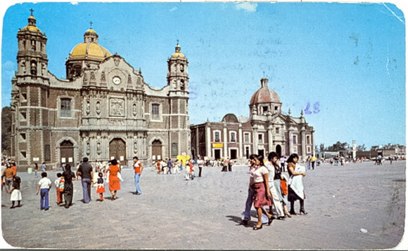 The Old Shrine and the Capuchin Temple, Villa de Guadalupe, Mexico - Carey's Emporium