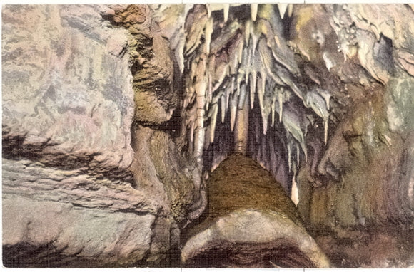 The Bell, Crystal Lake Cave, Highway 52; 6 Miles South of Dubuque, IA - Carey's Emporium