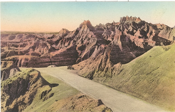Going up to The Pinnacles, The Badlands National Monument, SD - Carey's Emporium