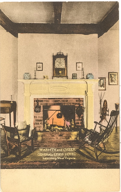 Warmth and Cheer, General Lewis Hotel, Lewisburg, WV - Carey's Emporium