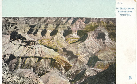 The Grand Canyon, Panorama from Hotel Point - Carey's Emporium