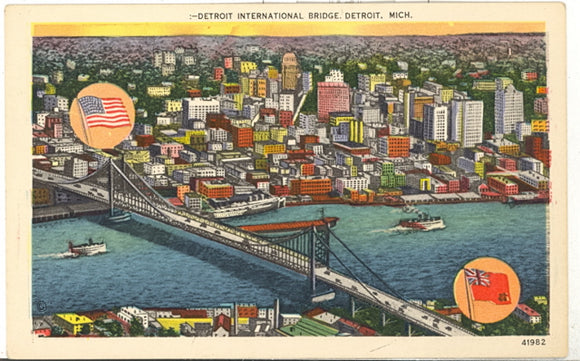 Detroit International Bridge, Detroit, MI - Carey's Emporium