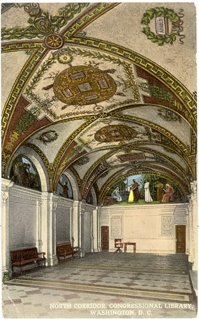 North Corridor, Congressional Library, Washington, DC - Carey's Emporium