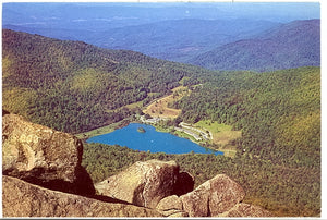 Lake and Lodge at the Peaks of Otter, Bedford, VA - Carey's Emporium