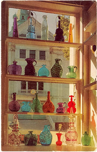 A Window of Old Glassware, Cape Cod, MA - Carey's Emporium