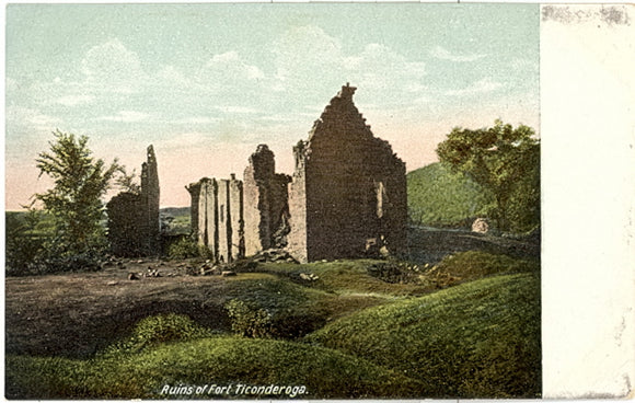 Ruins of Fort Ticonderoga, NY - Carey's Emporium