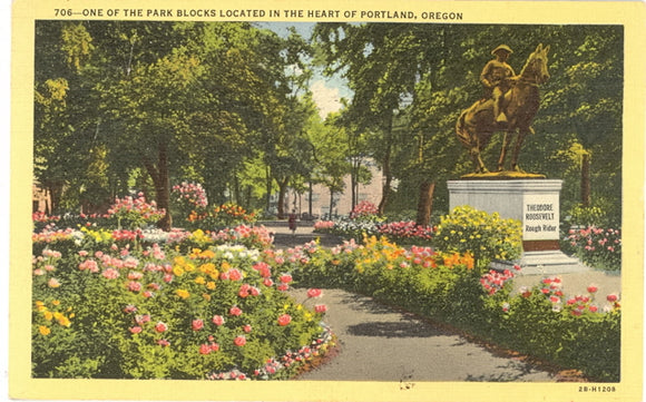 One of the Park Blocks Located in the Heart of Portland, OR - Carey's Emporium