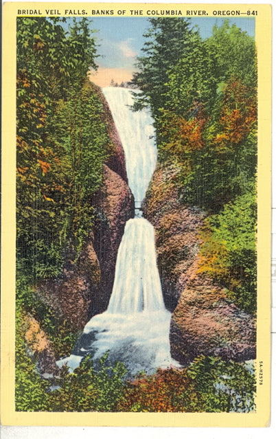Bridal Veil Falls, Banks of the Columbia River, OR - Carey's Emporium